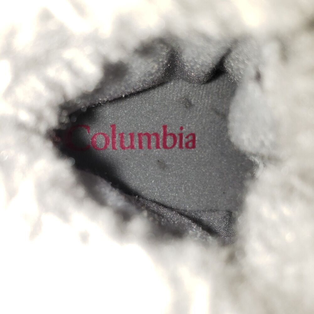 Never worn Columbia Gray and Pink Kids Winter Boots - Picture 13 of 14